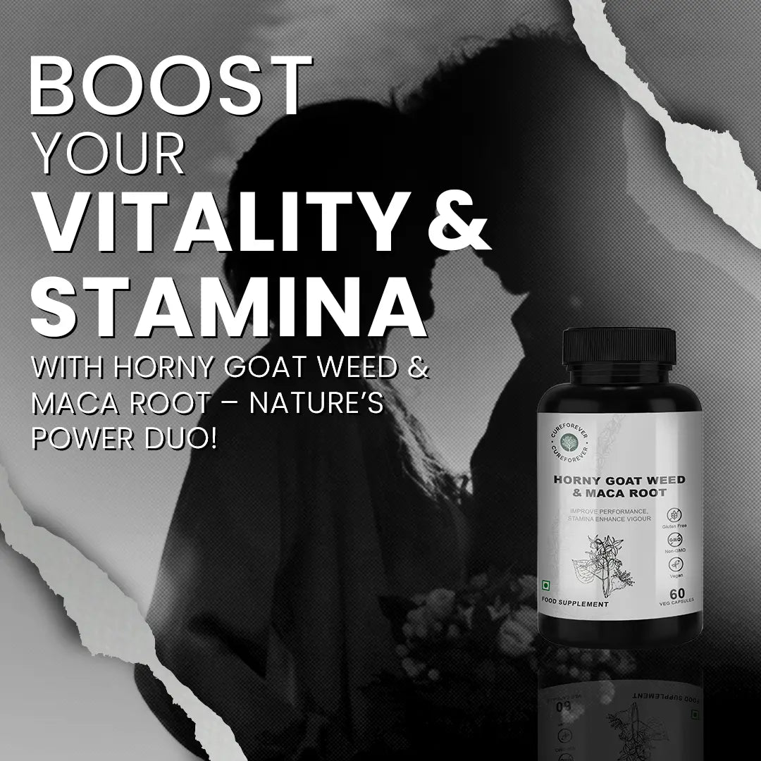 Horny Goat & Maca Root Combo | Enhance Performance in One Tablet