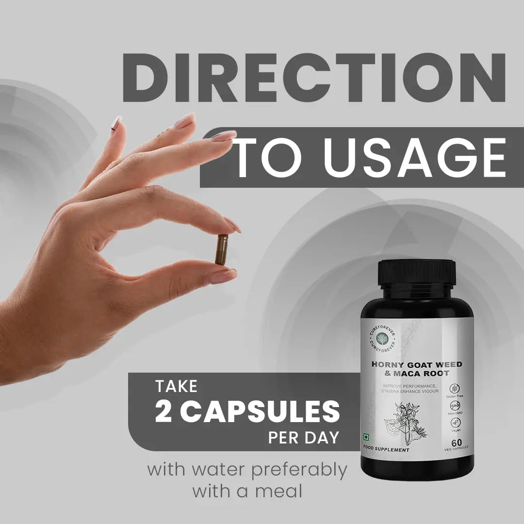 Horny Goat & Maca Root Combo | Enhance Performance in One Tablet