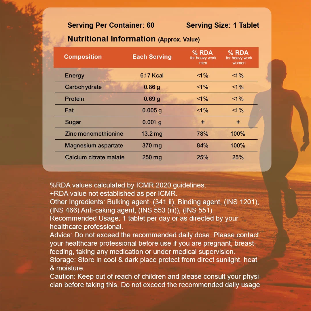best Zinc Calcium Magnesium supplement
Zinc Calcium Magnesium