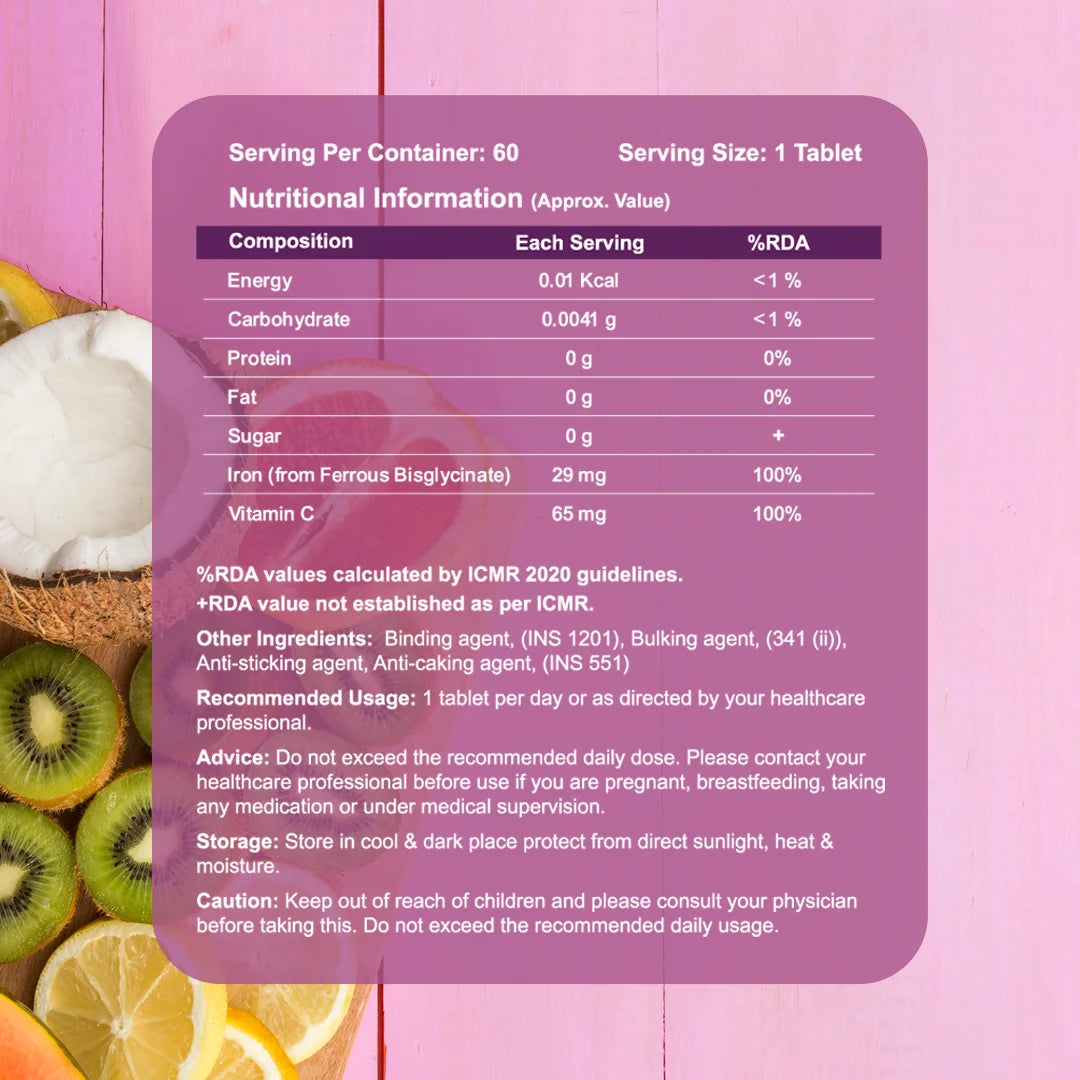 Iron and Vitamin C