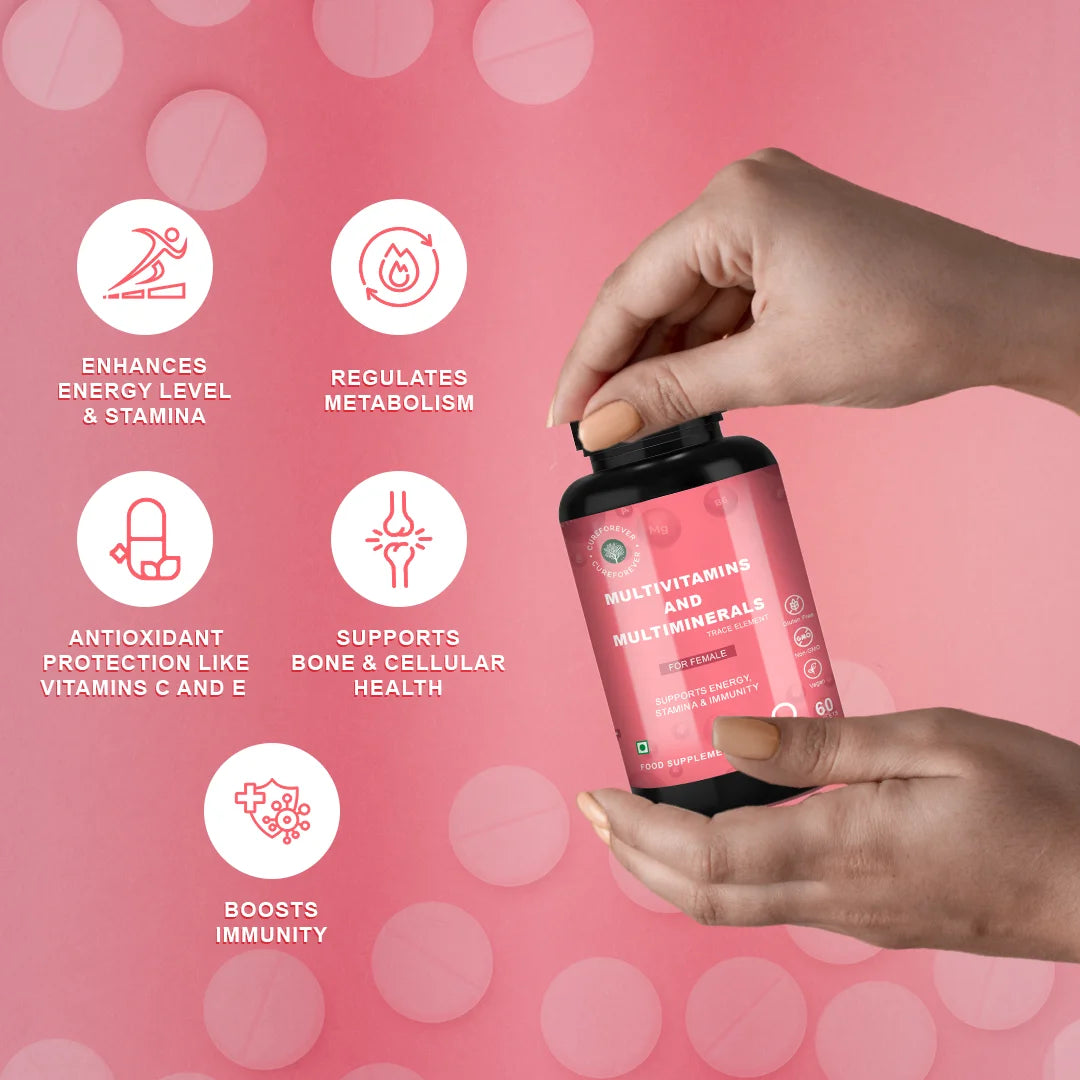 Multivitamins and Multiminerals CUREFOREVER