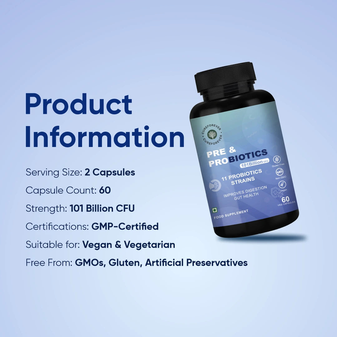 CureForever Pre & Probiotics
