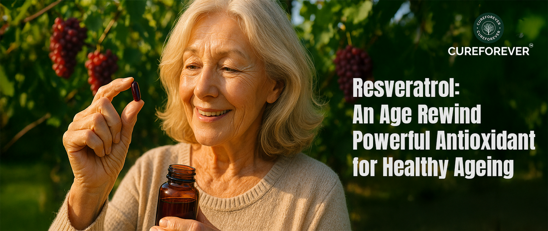 Natural resveratrol supplement for immunity and vitality