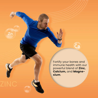 Cureforever best Zinc Calcium Magnesium supplement
Zinc Calcium Magnesium