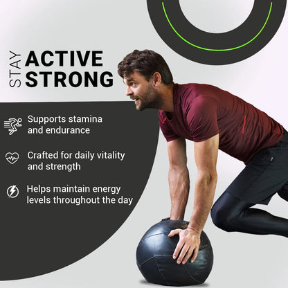 CureForever Mate – Men Power Capsule | 30 Capsules Natural Testosterone Booster for Stamina, Vitality & Performance