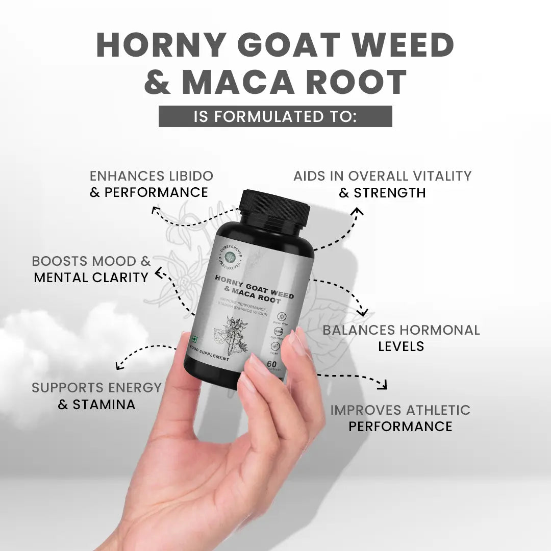 Horny Goat & Maca Root Combo | Enhance Performance in One Tablet