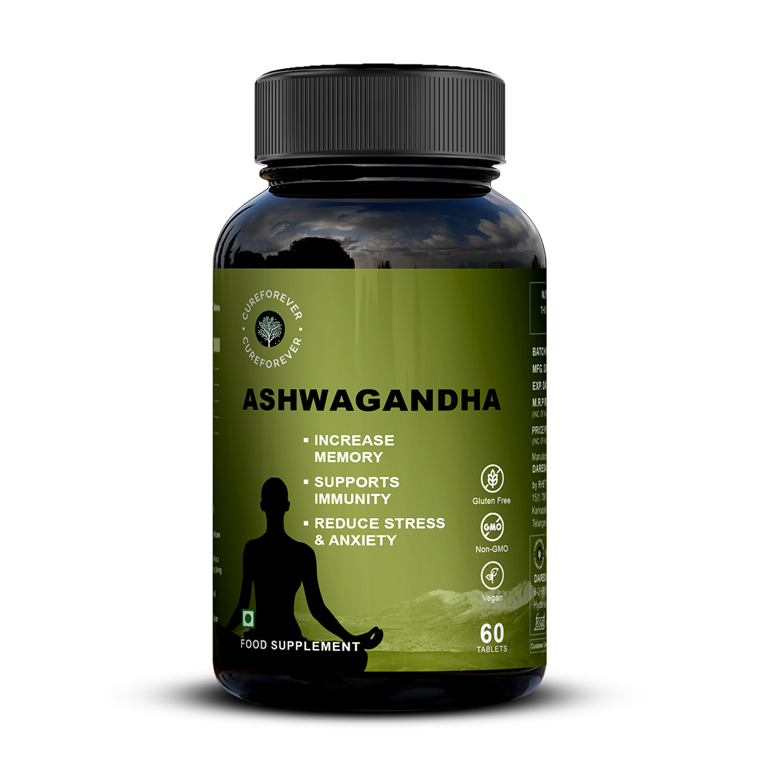 Ashwagandha Tablets | For Stress Relief & Vital Support