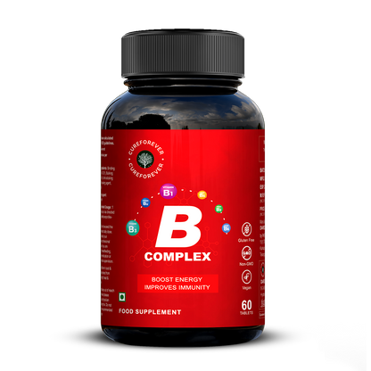 B Complex | The Ultimate Energy & Metabolic Booster CUREFOREVER