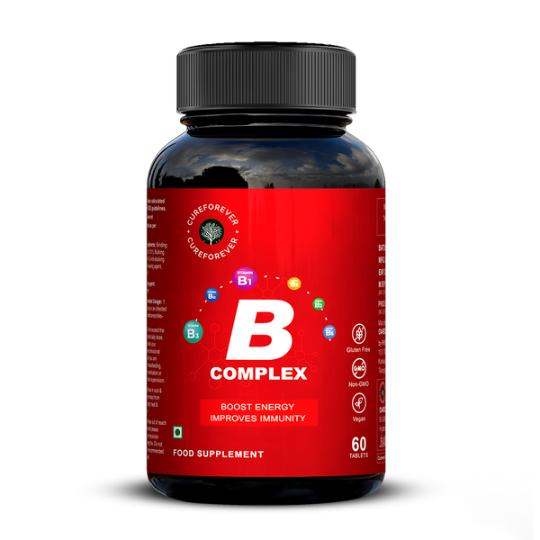 B Complex | The Ultimate Energy & Metabolic Booster CUREFOREVER