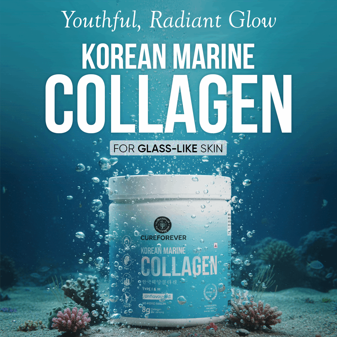 Korean Marine Collagen | Boost Your Skin's Natural Glow CUREFOREVER