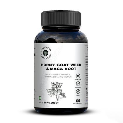 Horny Goat Weed & Maca Root | Enhances Performance, Stamina & Vigour