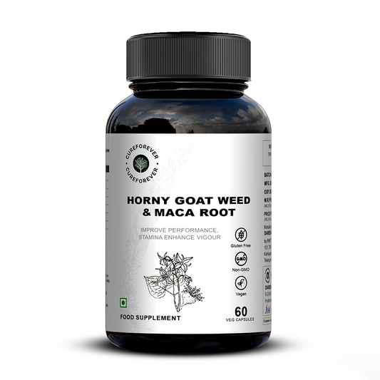 Horny Goat Weed & Maca Root Combo | Enhances Performance, Stamina & Vigour