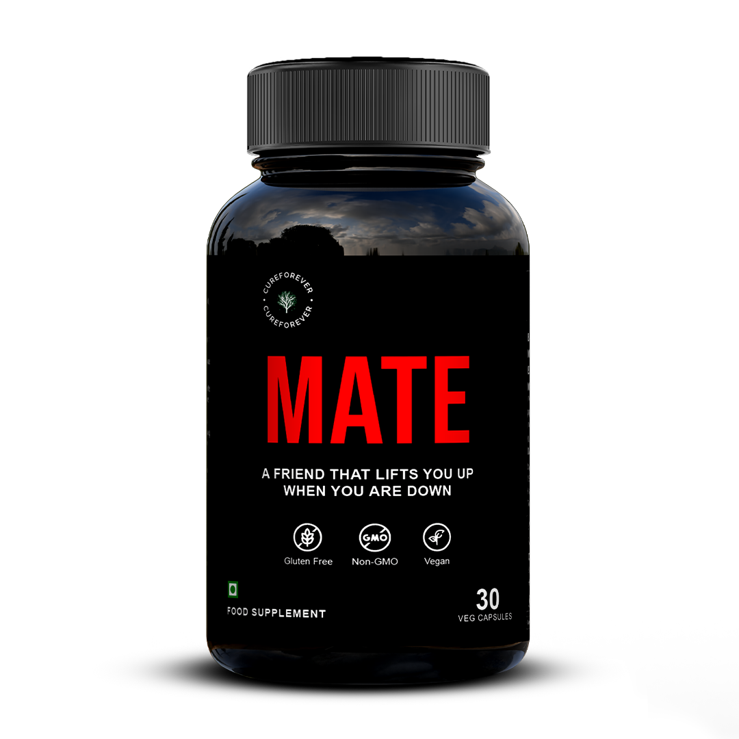 Mate - Men's Power Capsules | Boost Energy & Stamina CUREFOREVER