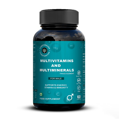 Multivitamins & Multimineral Tablets | For Men CUREFOREVER