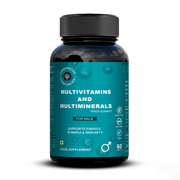 Multivitamins & Multimineral Tablets | For Men CUREFOREVER