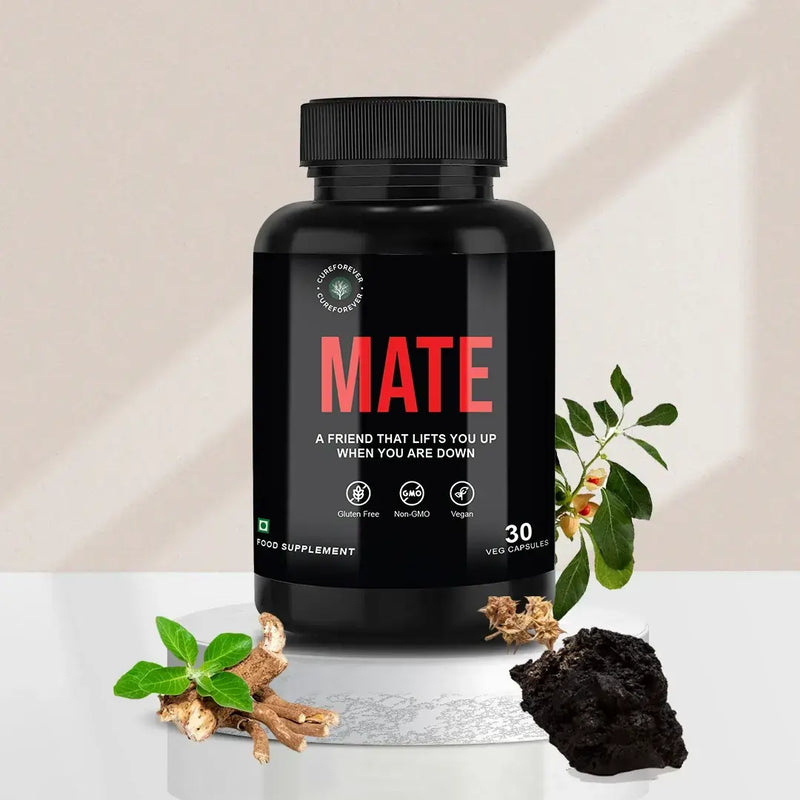 CUREFOREVER Mate - Men's Power Capsules | Boost Energy & Stamina