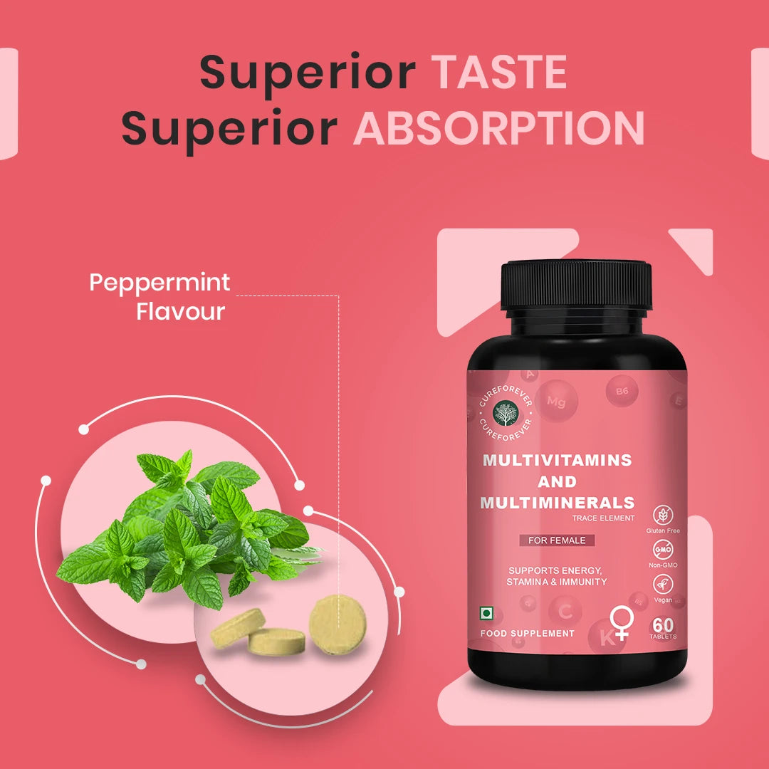 CureForever Multivitamin Women 