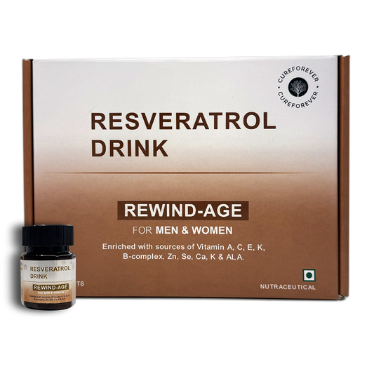 Resveratrol Drink for Youthful Skin & Overall Wellness | For Men & Women