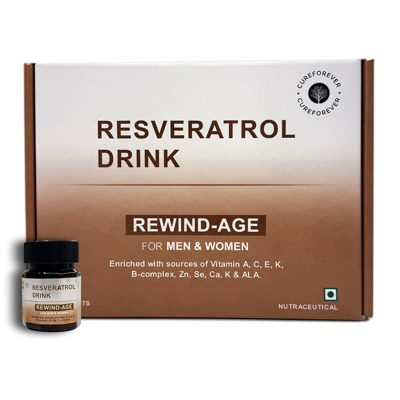 Resveratrol Drink for Youthful Skin & Overall Wellness | For Men & Women