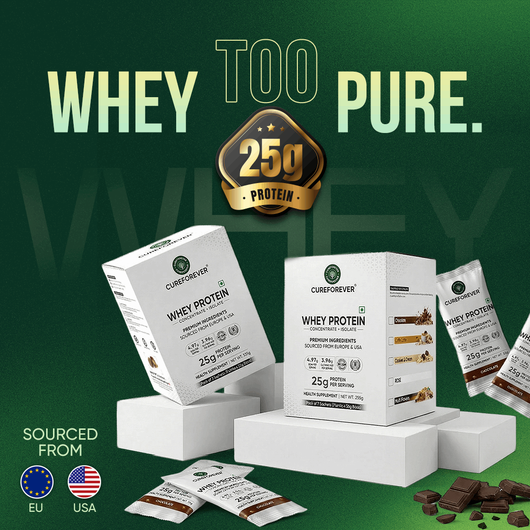 Whey Protein | Concentrate + Isolate - Assorted Pack of 7 - ChocolateFlavour