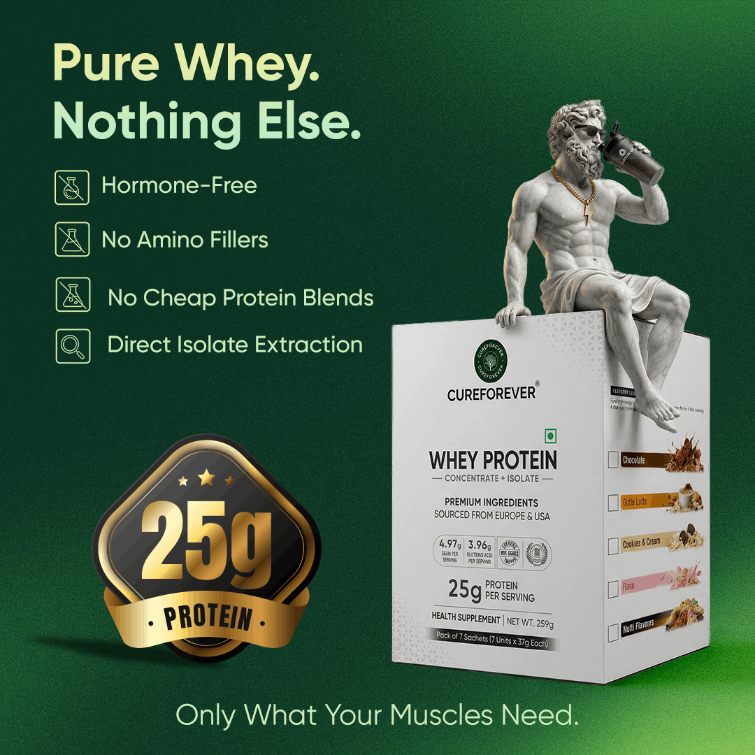 Whey Protein | Concentrate + Isolate - Assorted Pack of 7 - ChocolateFlavour