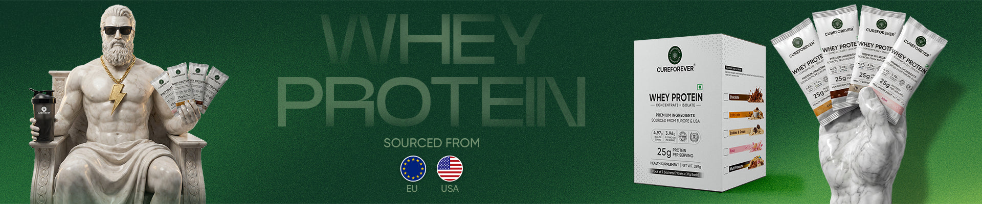 Whey Protein | Cureforever.in