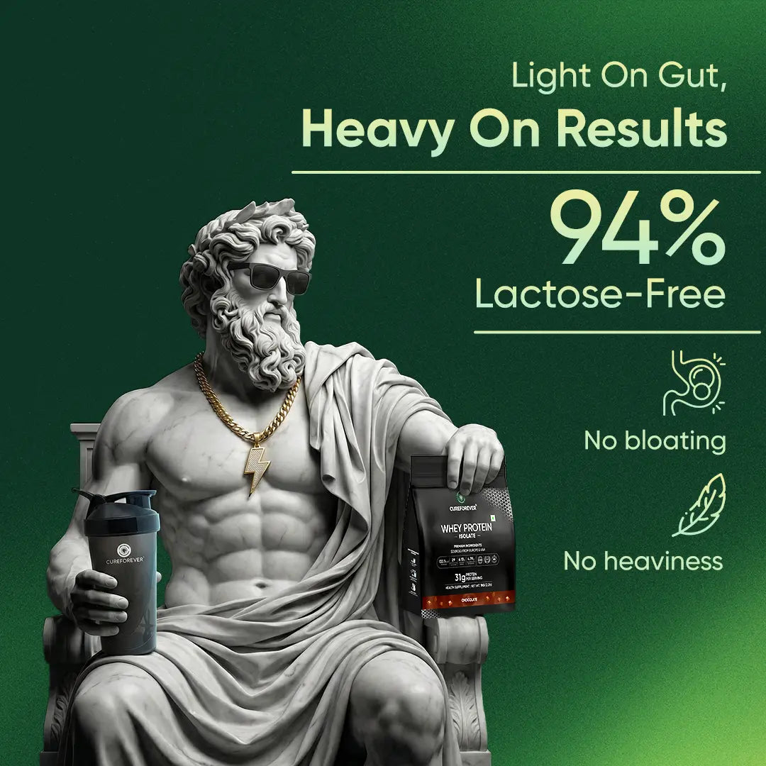 WheyProtein - Isolate (chocolate) - 3 | cureforever.in