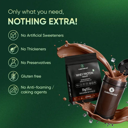 Whey-Protein isolate (chocolate)-| cureforever.in