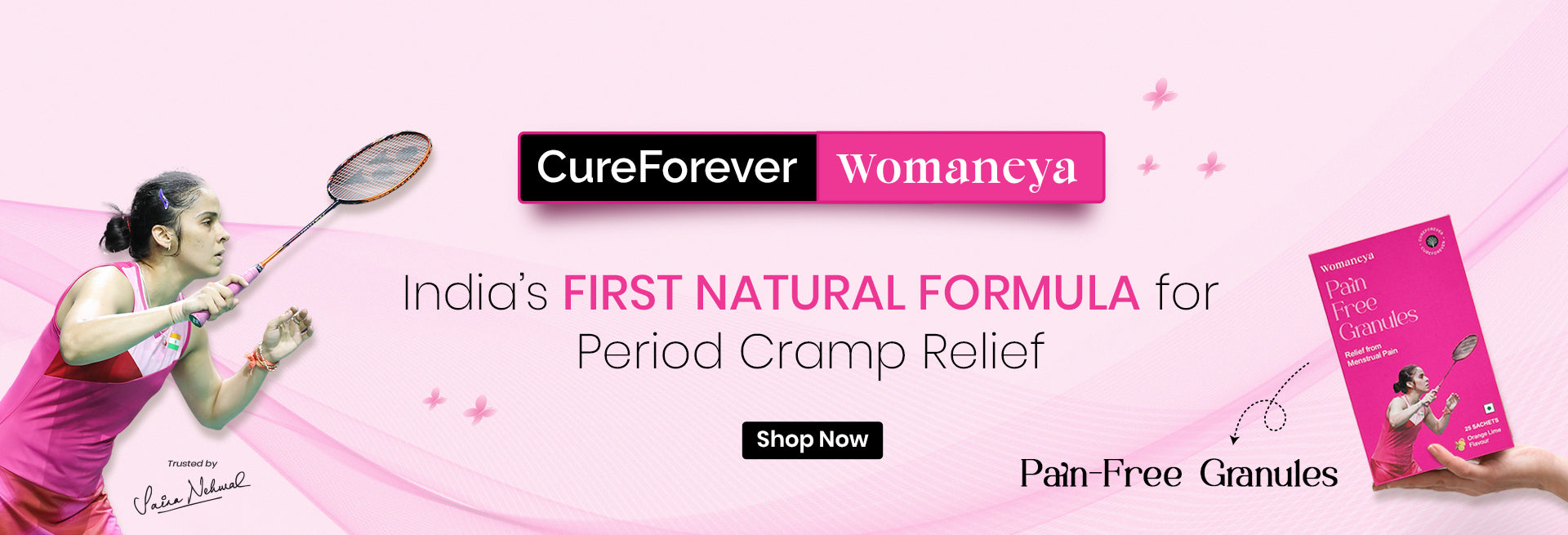 CureForever Womaneya pain free Granules
