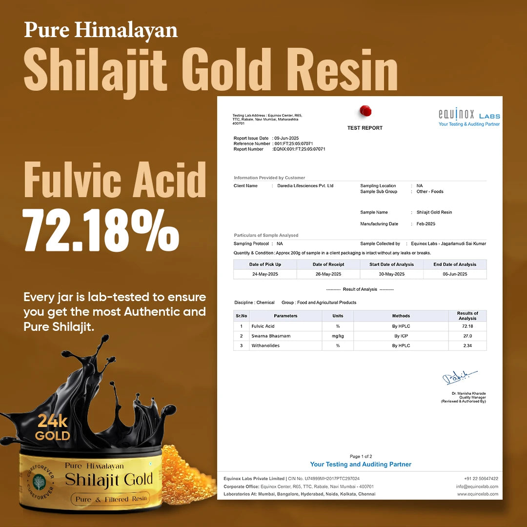 shilajit gold resin