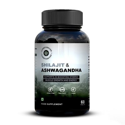 Shilajit & Ashwagandha Tablets | 1000mg/serving